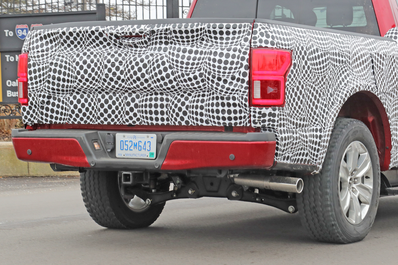 Illustration for article titled Electric Ford F-150 Spied With Fake Exhaust (Updated With Photos and Video)